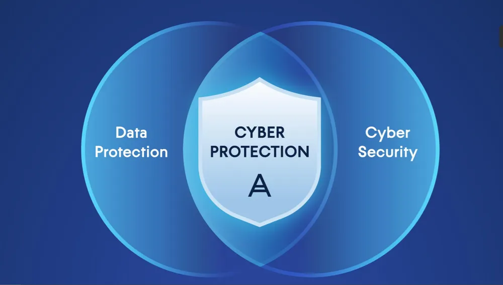 Se ve la union de data protection y cyber seguridad. Proteccion de datos